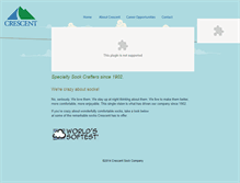 Tablet Screenshot of crescenthosiery.com